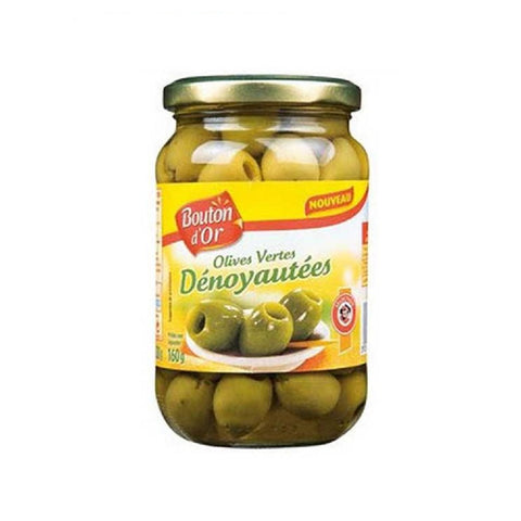 Olives vertes dénoyautées 250ml