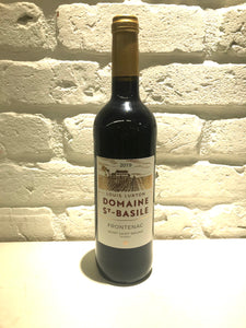 Vin rouge 2019 Domaine St-Basile  750 ml NOEL