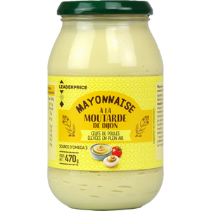 Mayonnaise à la moutarde de Dijon 470g