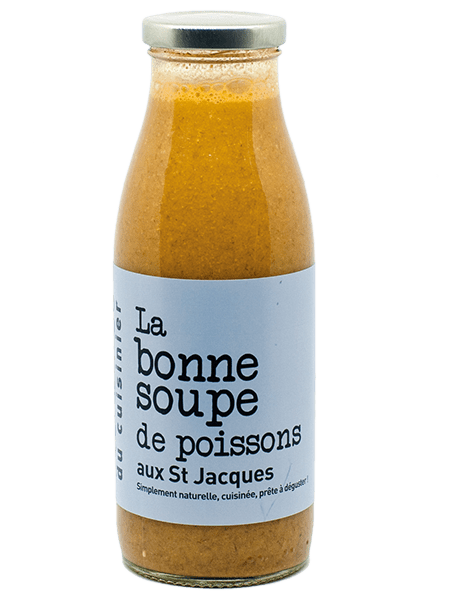 Soupe de poisson aux St Jacques 500ml NOEL